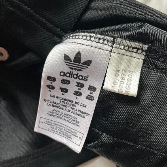 Adidas Black Mini Skirt with White Stripes - Picture 6 of 7